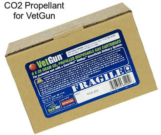 CO2 Propellant for VetGun