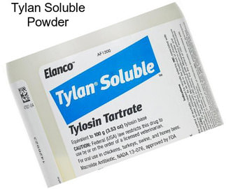 Tylan Soluble Powder