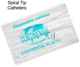 Spiral Tip Catheters