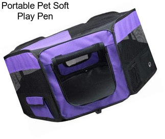 Portable Pet Soft Play Pen