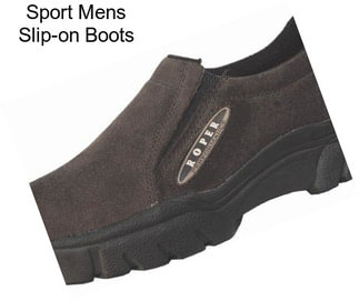 Sport Mens Slip-on Boots