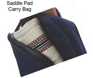 Saddle Pad Carry Bag