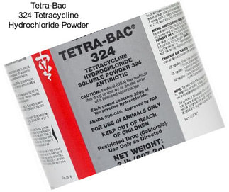 Tetra-Bac 324 Tetracycline Hydrochloride Powder