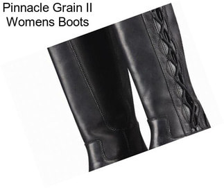 Pinnacle Grain II Womens Boots