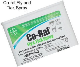 Co-ral Fly and Tick Spray