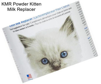 KMR Powder Kitten Milk Replacer