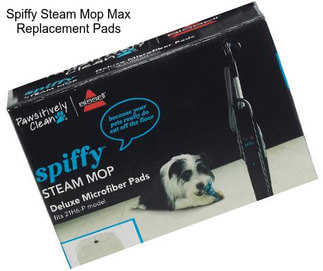 Spiffy Steam Mop Max Replacement Pads