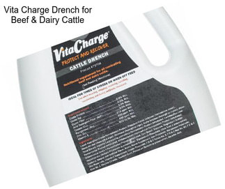 Vita Charge Drench for Beef & Dairy Cattle