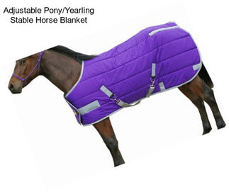 Adjustable Pony/Yearling Stable Horse Blanket