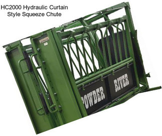 HC2000 Hydraulic Curtain Style Squeeze Chute