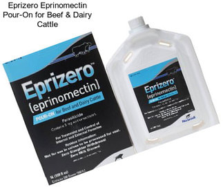 Eprizero Eprinomectin Pour-On for Beef & Dairy Cattle