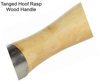 Tanged Hoof Rasp Wood Handle
