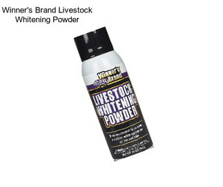 Winner\'s Brand Livestock Whitening Powder