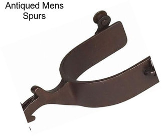 Antiqued Mens Spurs