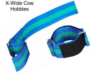 X-Wide Cow Hobbles