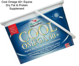 Cool Omega 40+ Equine Dry Fat & Protein Supplement