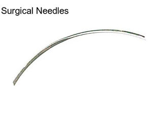 Surgical Needles