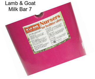 Lamb & Goat Milk Bar 7