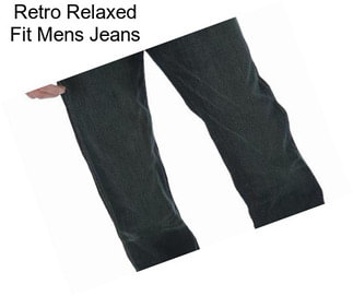 Retro Relaxed Fit Mens Jeans