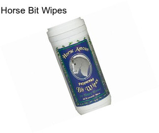 Horse Bit Wipes