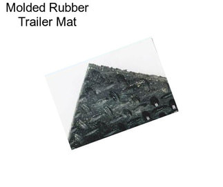 Molded Rubber Trailer Mat