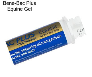 Bene-Bac Plus Equine Gel