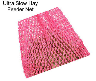 Ultra Slow Hay Feeder Net