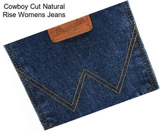 Cowboy Cut Natural Rise Womens Jeans