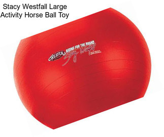 Stacy Westfall Large Activity Horse Ball Toy
