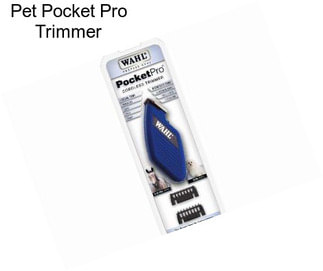 Pet Pocket Pro Trimmer