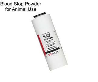 Blood Stop Powder for Animal Use