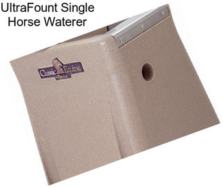 UltraFount Single Horse Waterer