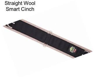 Straight Wool Smart Cinch