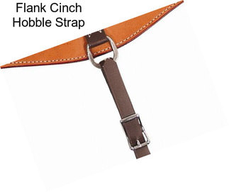 Flank Cinch Hobble Strap