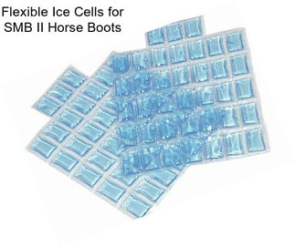 Flexible Ice Cells for SMB II Horse Boots
