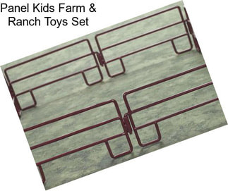 Panel Kids Farm & Ranch Toys Set