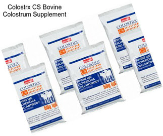 Colostrx CS Bovine Colostrum Supplement