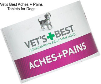 Vet\'s Best Aches + Pains Tablets for Dogs