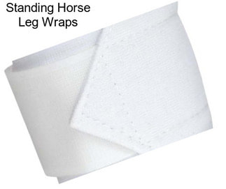 Standing Horse Leg Wraps