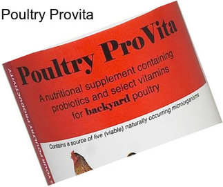 Poultry Provita