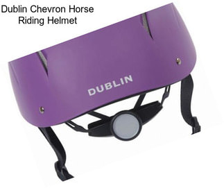 Dublin Chevron Horse Riding Helmet