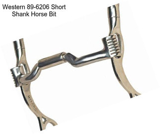 Western 89-6206 Short Shank Horse Bit