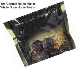 The German Horse Muffin Whole Grain Horse Treats