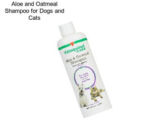 Aloe and Oatmeal Shampoo for Dogs and Cats