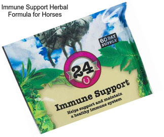 Immune Support Herbal Formula for Horses