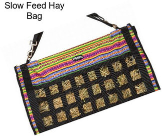 Slow Feed Hay Bag