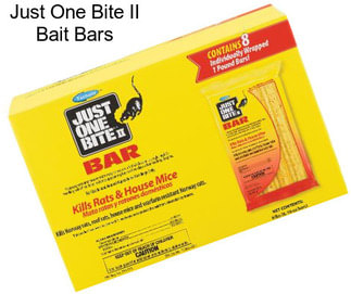 Just One Bite II Bait Bars