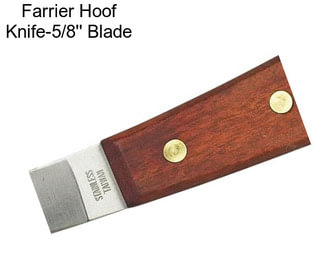 Farrier Hoof Knife-5/8\'\' Blade