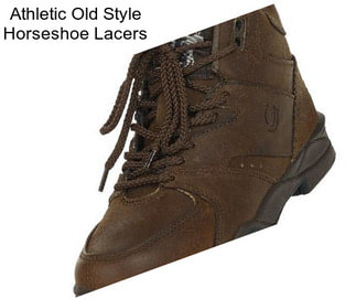 Athletic Old Style Horseshoe Lacers