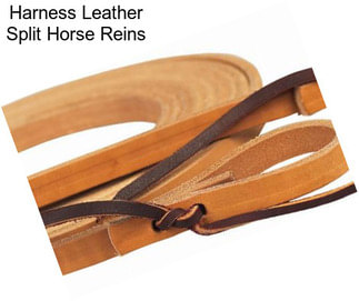 Harness Leather Split Horse Reins